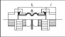 EXPANSION JOINT-twin With PVC Unions-02,Rubber Molded Parts